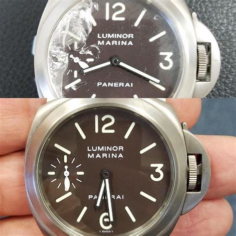 panerai crystal replacement|panerai watch registration.